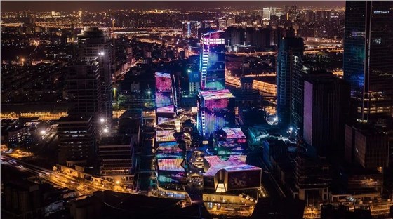樓體燈光秀，展示城市新魅力！02