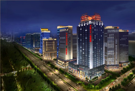 唐延路-旺座現代城北向視點