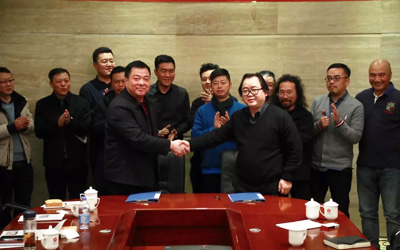 信達電通董事長王春龍受邀參加“重見永新”計劃簽約CBC儀式