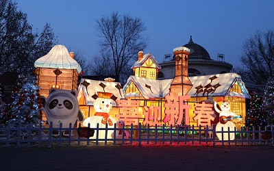 信達電通為多地打造春節燈光盛宴