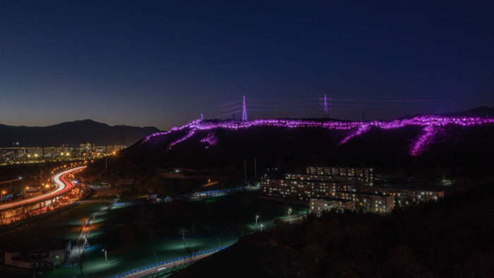 山體照明設計中的注意事項