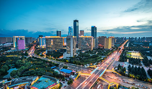 西安高新區(qū)夜景規(guī)劃