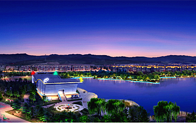 赤峰喀喇沁旗整體夜景照明規劃設計